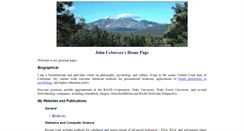 Desktop Screenshot of john-uebersax.com
